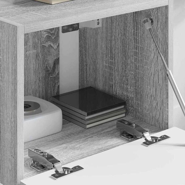 vidaXL Arm&aacute;rio de TV de Parede Cinza Sonoma 60 x 31 x 29.5 cm