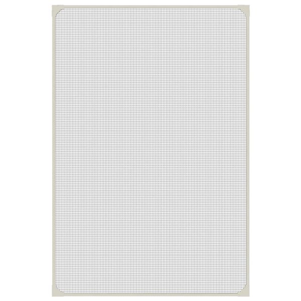 vidaXL Tela anti-insetos magnética para janela 80x120 cm branco