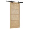 vidaXL Porta Deslizante ORKDAL Natural 86 x 198,5 cm