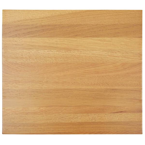 vidaXL Mesa de apoio 27x24x37 cm madeira de carvalho maci&ccedil;a