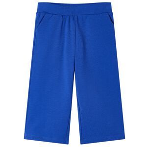 Cal&ccedil;as de crian&ccedil;a com pernas largas azul-cobalto 104