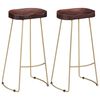 vidaXL Bancos de bar Gavin 2 pcs madeira mangueira maci&ccedil;a