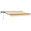 vidaXL Estrutura de Toldo Manual com LEDs 3 x 2 m