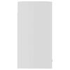 vidaXL Arm&aacute;rio de parede c/ vidro &ldquo;Lyon&rdquo; 60x31x60 cm branco