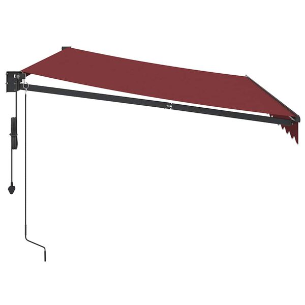 vidaXL Toldo retr&aacute;til autom&aacute;tico 350x250 cm bord&ocirc;