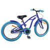 vidaXL Bicicleta Infantil 22 Polegadas para 7-12 anos Azul Escuro