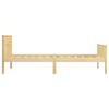 vidaXL Estrutura de cama com 2 gavetas 100x200 cm pinho maci&ccedil;o