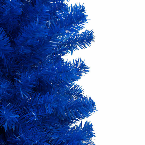 vidaXL &Aacute;rvore Natal artificial pr&eacute;-iluminada c/ bolas 180cm PVC azul