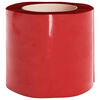 vidaXL Cortina de porta 200 mm x 1,6 mm 25 m PVC vermelho