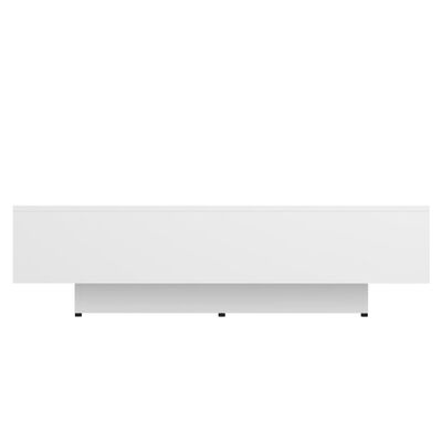vidaXL Mesa de centro 100x49,5x31 cm derivados de madeira branco