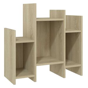 vidaXL M&oacute;vel lateral 60x26x60 cm derivados de madeira carvalho sonoma