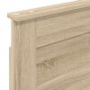 vidaXL Cabeceira Carvalho Sonoma 75 cm Madeira processada