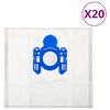 vidaXL Sacos de aspirador de p&oacute; para AEG GR.28 20 pcs