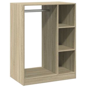 vidaXL Roupeiro 77x48x102 cm derivados de madeira carvalho sonoma