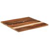 vidaXL Tampo mesa quadrado 70x70cm 25-27mm madeira recuperada maciça
