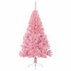 vidaXL &Aacute;rvore de Natal Artificial Pr&eacute;-iluminada Rosa 120 cm PVC