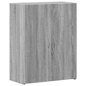 vidaXL Arquivador 60x32x77,5 cm derivados de madeira cinzento sonoma