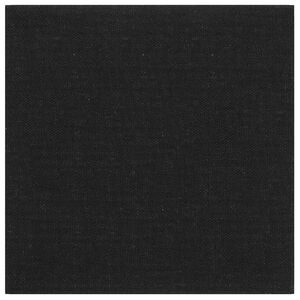 vidaXL Cabeceira de Parede 12 unid. 30 x 30 cm Preto tecido