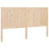 vidaXL Cabeceira de cama 145,5x4x100 cm madeira de pinho maci&ccedil;a