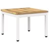 vidaXL Mesa de centro Branco 49 x 48,5 x 36 cm