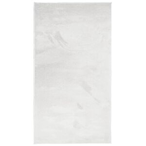 vidaXL Tapete de pelo curto OVIEDO 60x110 cm cinzento