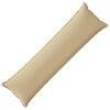 vidaXL Almofada com travesseiro HOUTEN Bege 40 x 145 cm Poli&eacute;ster