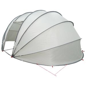 vidaXL Tenda de Piscina Domo 538 x 440 x 204 cm Cinzento