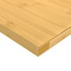 vidaXL Prateleira de parede 60x20x1,5 cm bambu
