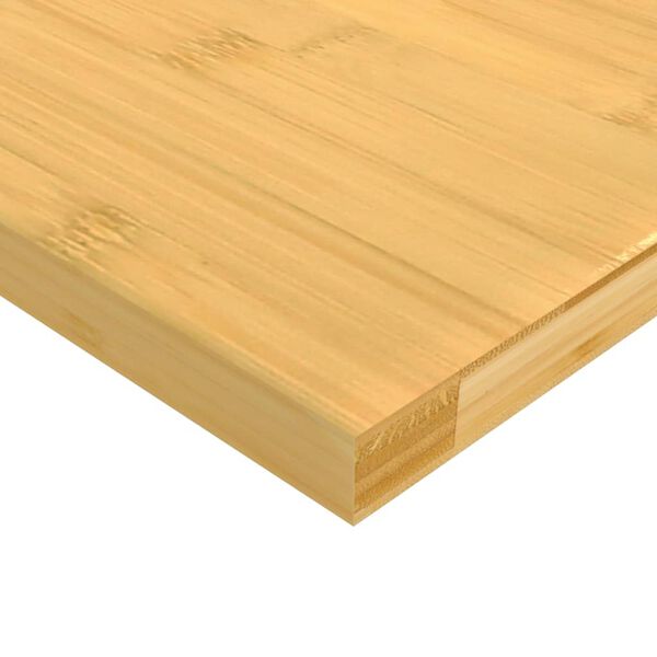 vidaXL Prateleira de parede 60x20x1,5 cm bambu