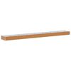 vidaXL Canteiro de jardim elevado Marrom Claro 775 x 100 x 36 cm