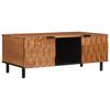 vidaXL Mesa de centro Castanho 100 x 54 x 40 cm