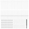 vidaXL Cerca com Poste Prateado 1,2 x 50 m A&ccedil;o
