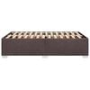 vidaXL Estrutura de cama sem colchão 120x190cm castanho escuro