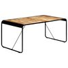 vidaXL Mesa de jantar 180x90x76 cm madeira de mangueira maci&ccedil;a &aacute;spera