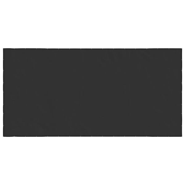 vidaXL Rede de prote&ccedil;&atilde;o para contentor PEAD 4x8 m preto