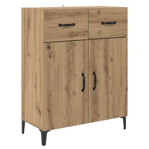 vidaXL Buffet Carvalho Artesanal 69,5 x 34 x 90 cm