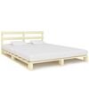vidaXL Estrutura de cama em paletes pinho maci&ccedil;o 180x200 cm