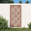 vidaXL Decora&ccedil;&atilde;o p/ muro de jardim 105x55 cm a&ccedil;o corten design &aacute;rabe