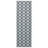 vidaXL Passadeira ORIZ 1150 gsm Padr&atilde;o de malha preta