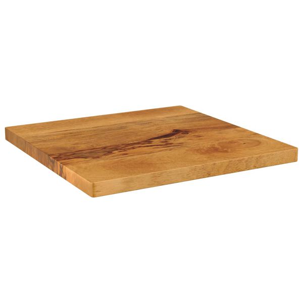 vidaXL Tampo de mesa quadrado 60x60x2,5 cm mangueira maci&ccedil;a