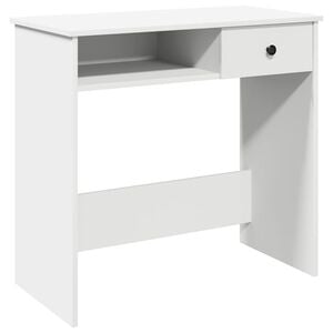 vidaXL Secret&aacute;ria 80x40x75 cm derivados de madeira branco