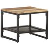 vidaXL Mesa de apoio 40x40x35 cm madeira recuperada maci&ccedil;a