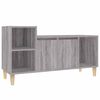 vidaXL M&oacute;vel de TV 100x35x55 cm derivados de madeira cinzento sonoma