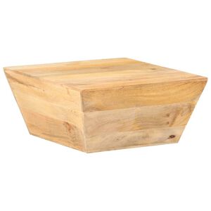 vidaXL Mesa de centro em forma de V 66x66x30 cm mangueira maci&ccedil;a
