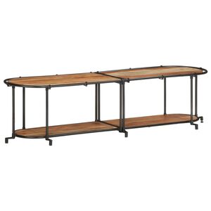 vidaXL M&oacute;vel de TV 160x42x40 cm madeira de ac&aacute;cia maci&ccedil;a