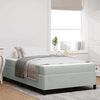 vidaXL Estrutura da Cama Cinzento-claro 120 x 200 cm tecido