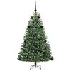 vidaXL &Aacute;rvore de Natal Articulada Artificial Verde 150 cm PVC e Metal