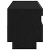 vidaXL Gabinete para TV Carvalho Preto 80 x 35 x 40 cm