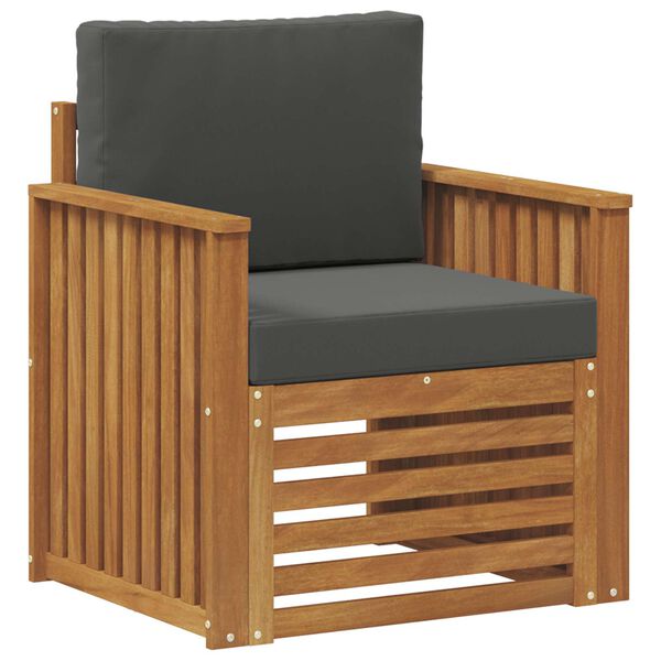 vidaXL Conjunto de Sof&aacute;s para Exterior Natural 71 x 63 x 73 cm