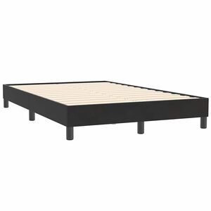 vidaXL Estrutura de cama sem colch&atilde;o 120x210 cm veludo preto
